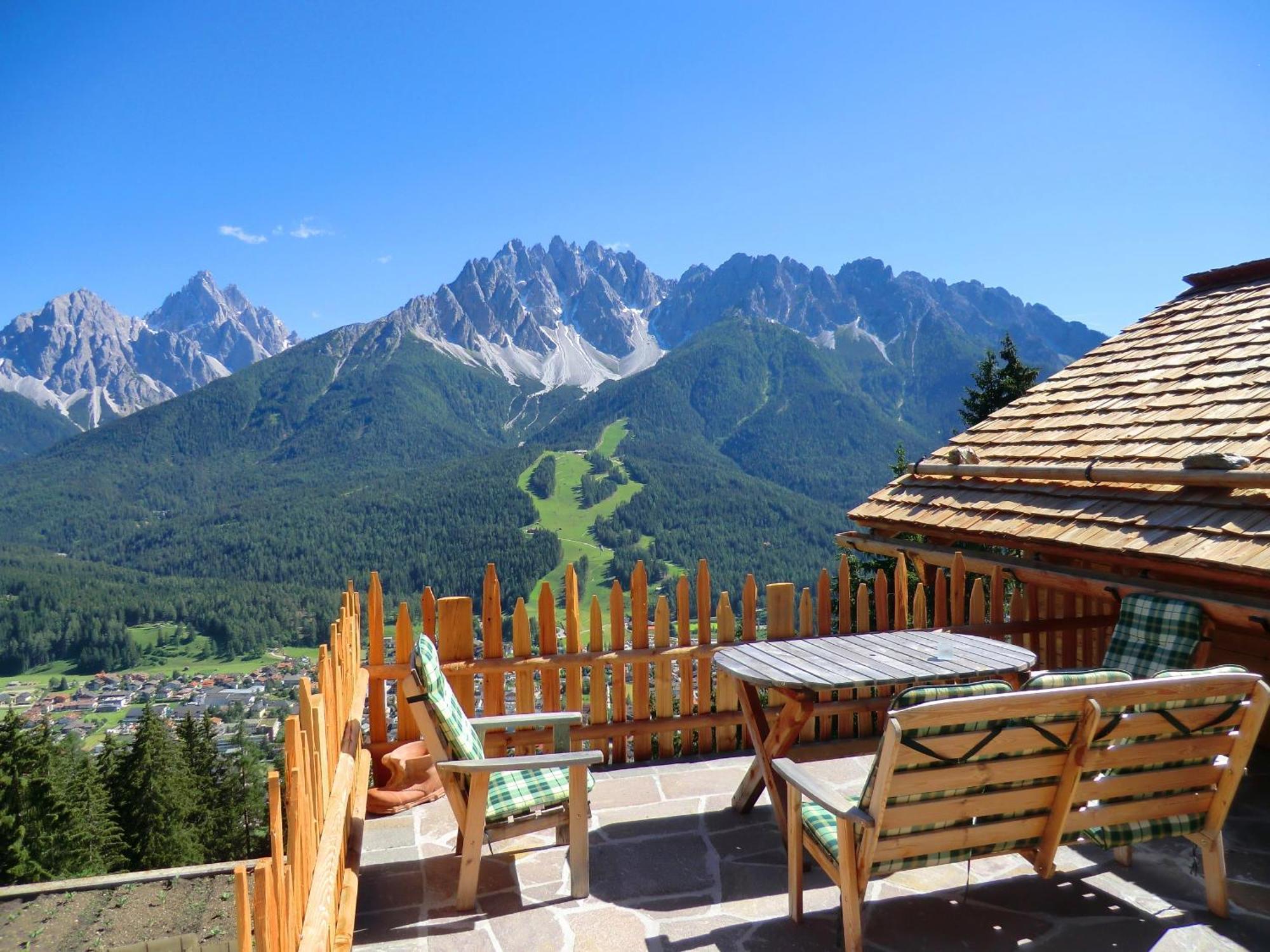 Glinzhof Mountain Natur Resort Agriturismo San Candido Eksteriør bilde